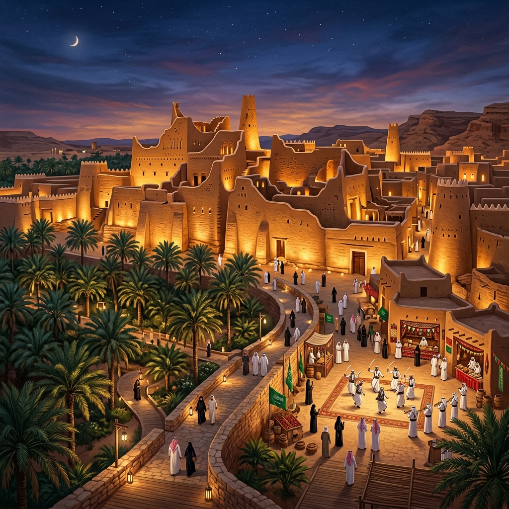 الدرعية project visualization